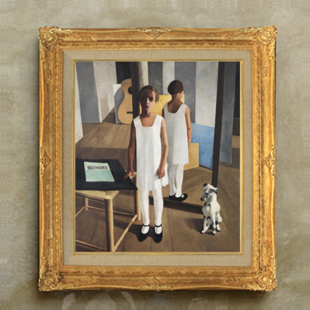 直筆仕上げ油絵　【フェリーチェ・カゾラーティ 】Beethoven  F10　絵画 アート インテリア  人物画