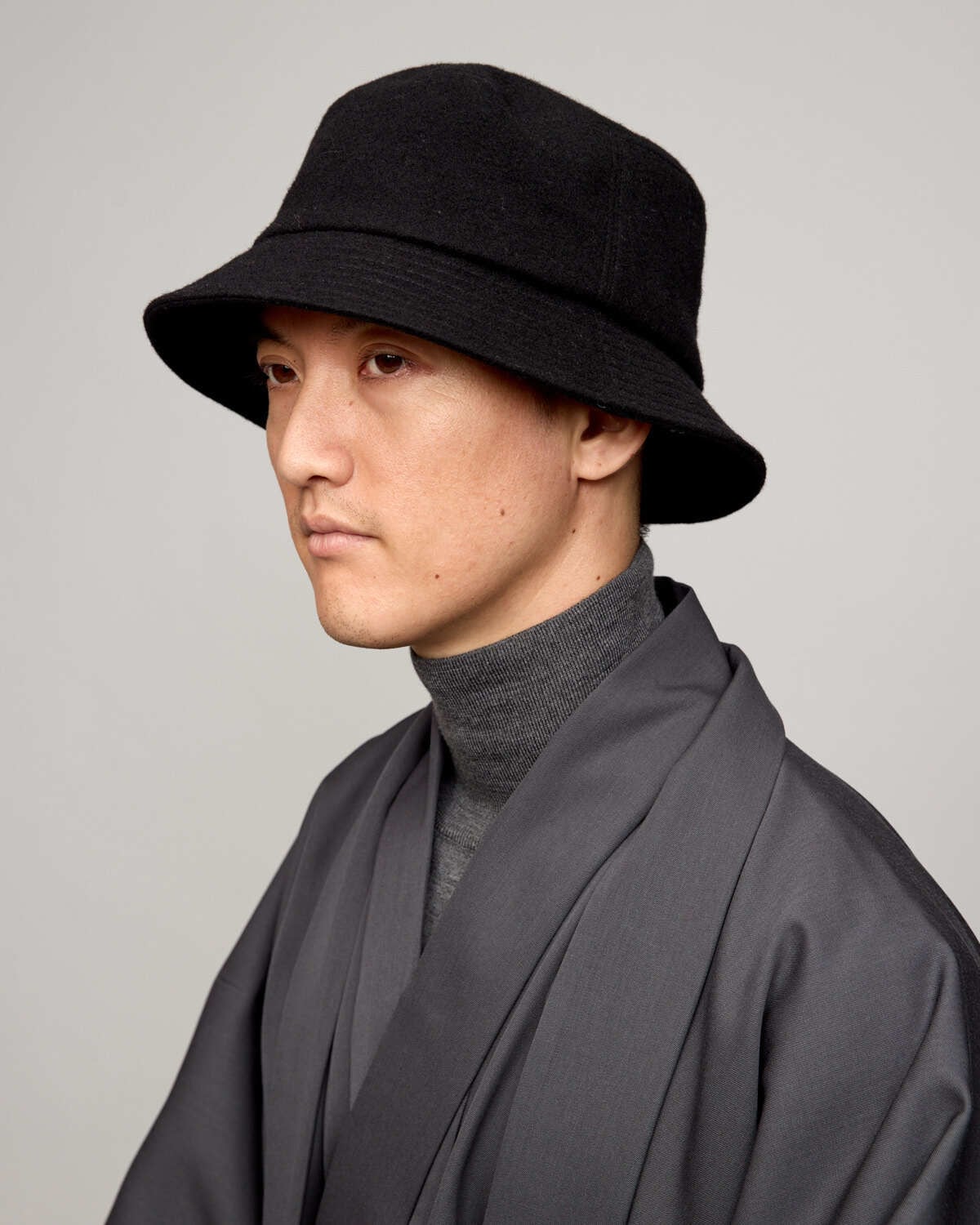 新品 KIJIMA TAKAYUKI BEAVER HAIR FELT HAT KIJIMA TAKAYUKI】BEAVER HAIR FELT BOWLER HAT | EDISTORIAL STORE