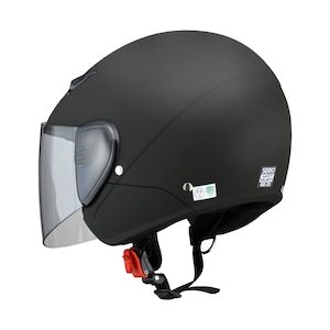 【公式】SERIO RE-35　セミジェットヘルメット　ハーフマットブラック
