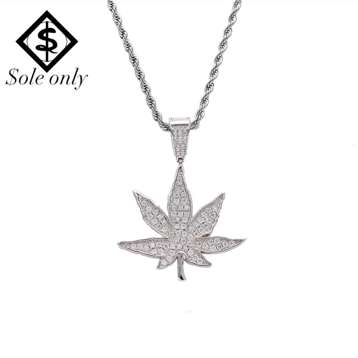 ole only CZ Diamond 4mm Tennis Chain Necklace Silver 18inch 20inch