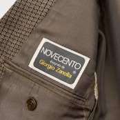 イタリア製 NOVECENTO Giorgio Zanella 1B テーラードジャケット サイズ 44/R/8 /メンズ/ビンテージ