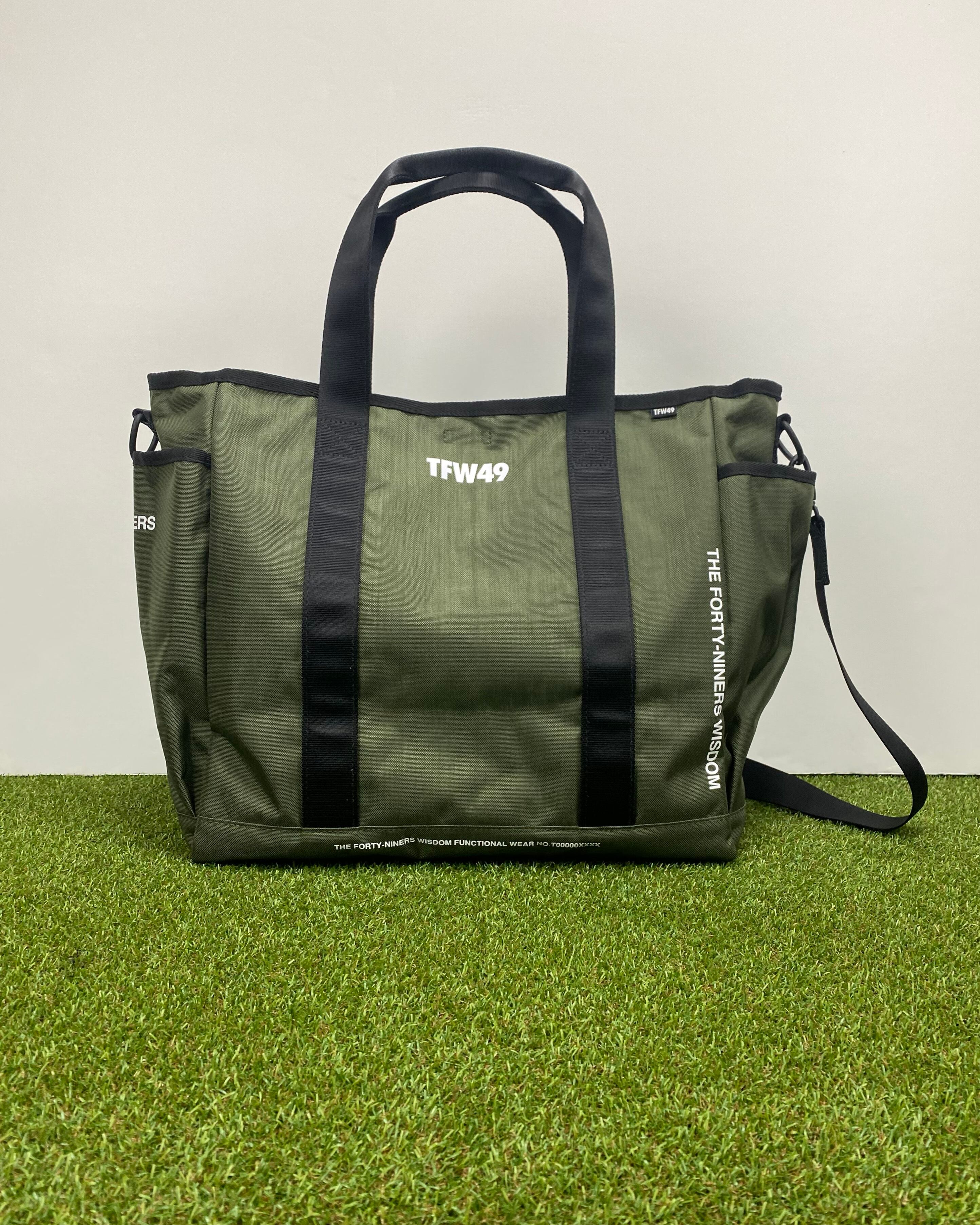 新品❤️TFW49 グリーン トートバッグ TFW49】NYLON TOTE BAG | Sandy GOLF