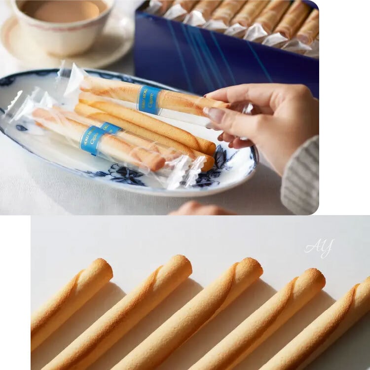 送料無料】YOKUMOKU お菓子 ギフトヨックモック シガール 14本入 お