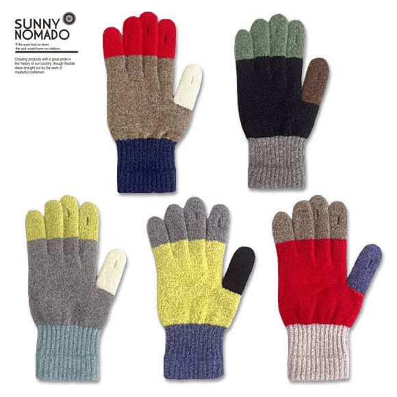 SUNNY NOMADO 香川産マルチカラーのカプサイシン手袋 Glove 手袋