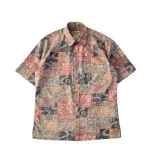 USED Aloha shirt / Cooke street  / size S