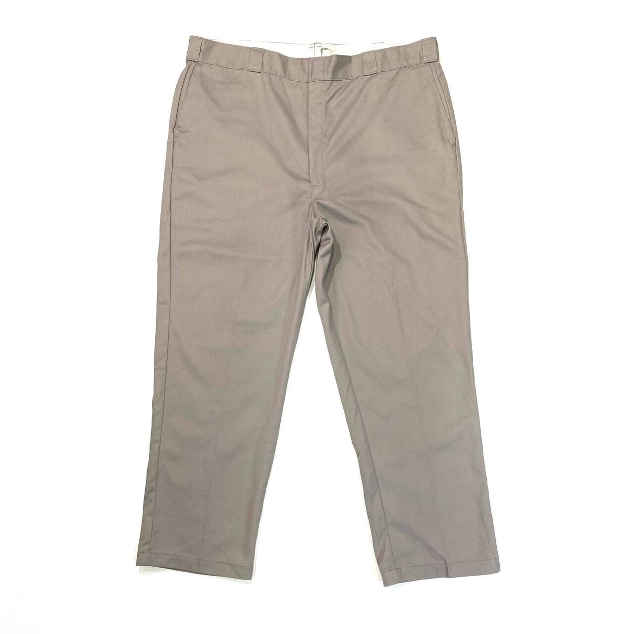 USA製 Dickies ディッキーズ ワークパンツ メンズW44 古着 グレー