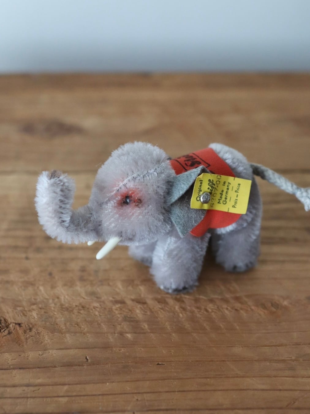 ヴィンテージ シュタイフ ゾウ Steiff Elephant 7㎝ | ぷちアンティーク