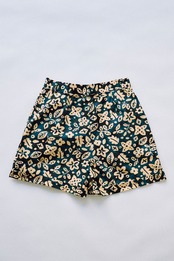 Botanical print shorts