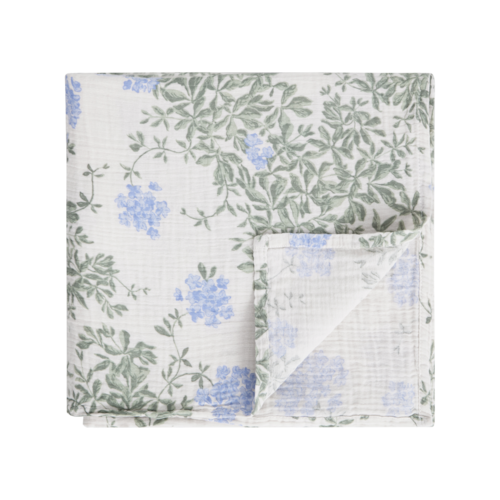 Garbo&Friends - Muslin Swaddle Blanket / PLUMBAGO