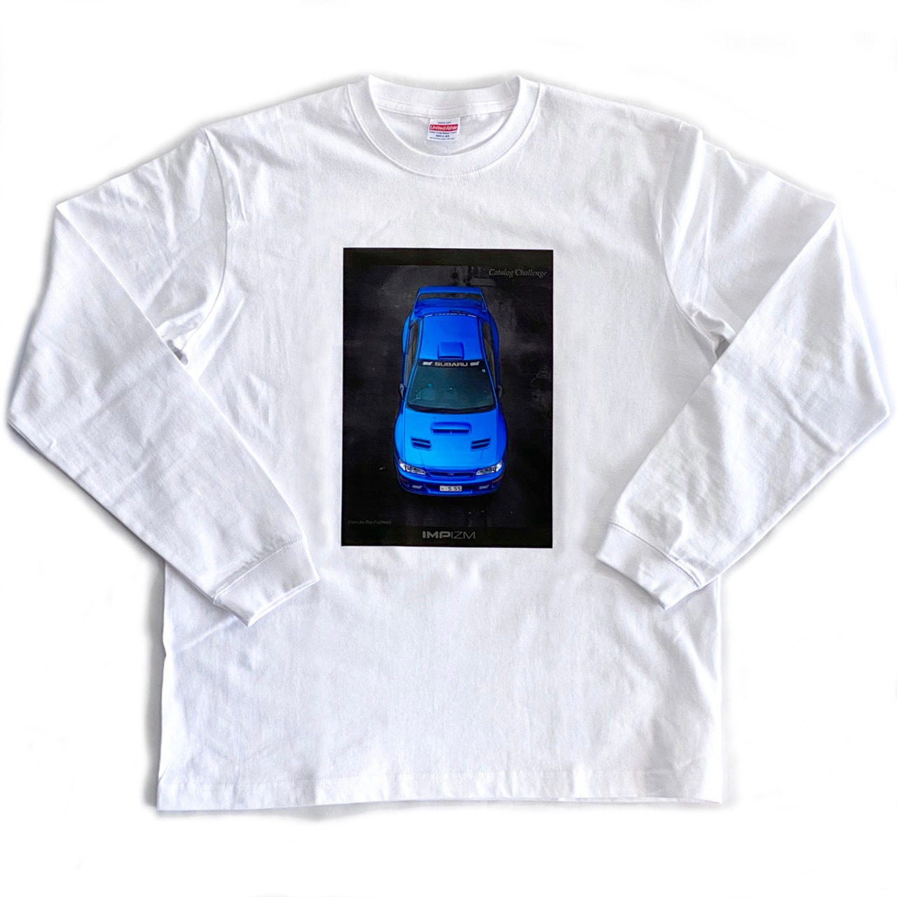 Tシャツ ロングスリーブ [カタチャレ]『IMPIZM』／White