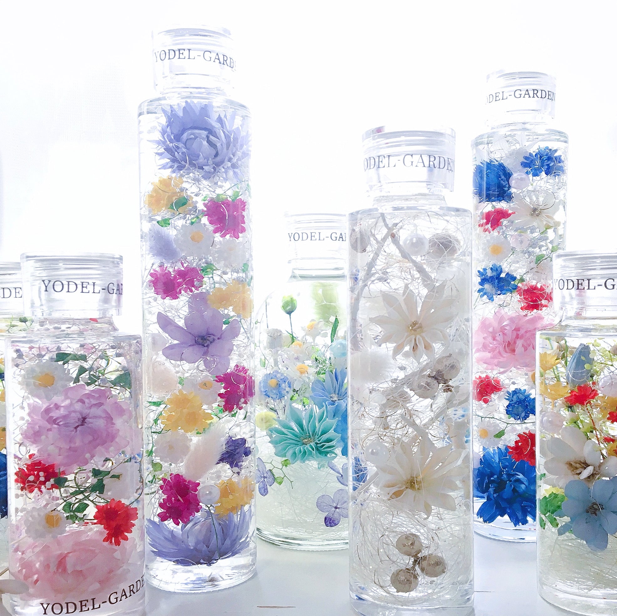 ハーバリウム（ミニ）フルール~fleur ~花（ピンク系） | YODEL-GARDEN