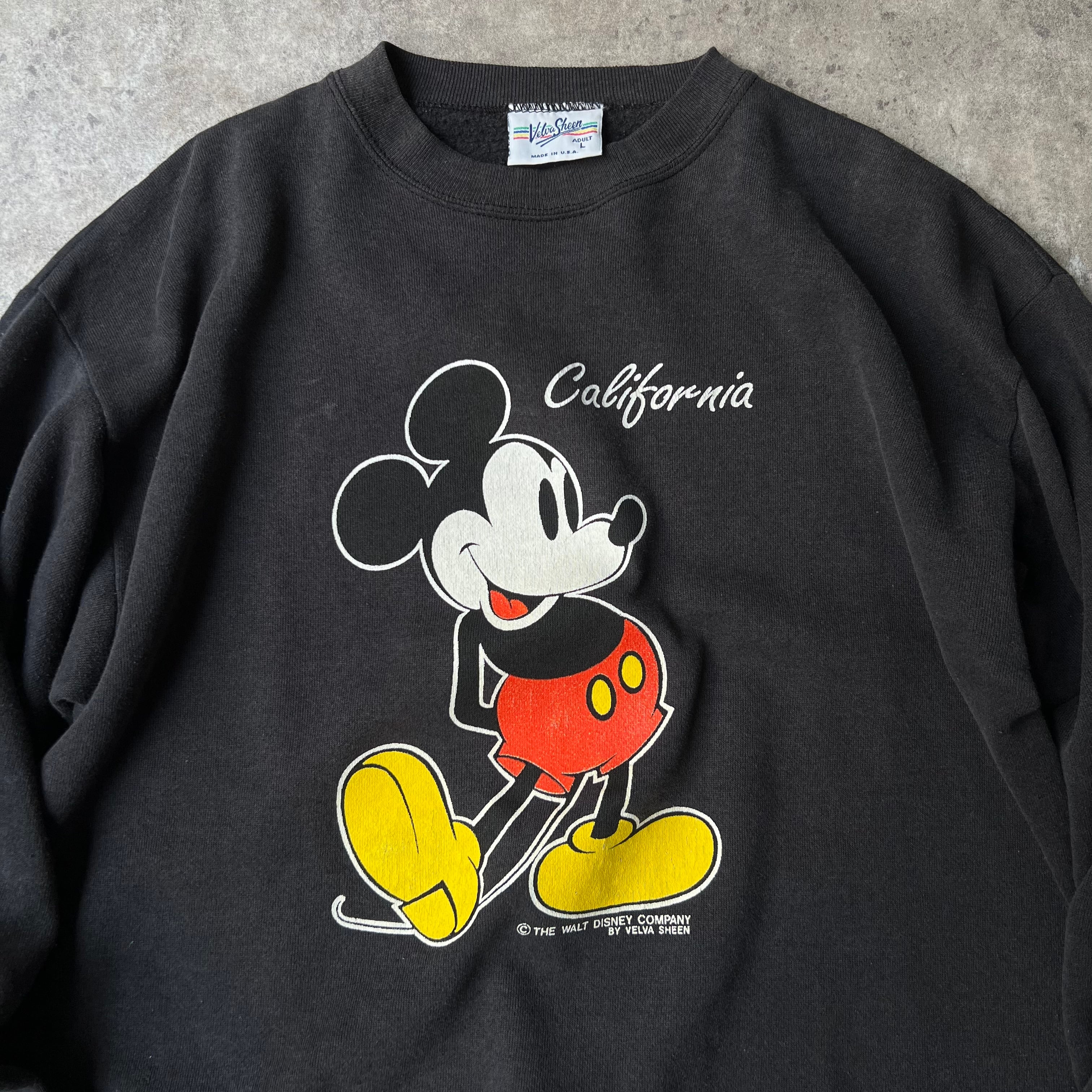 Velva Sheen MICKEY sweat shirt 90s | SHINO Velva Sheen MICKEY sweat shirt 90s | SHINO