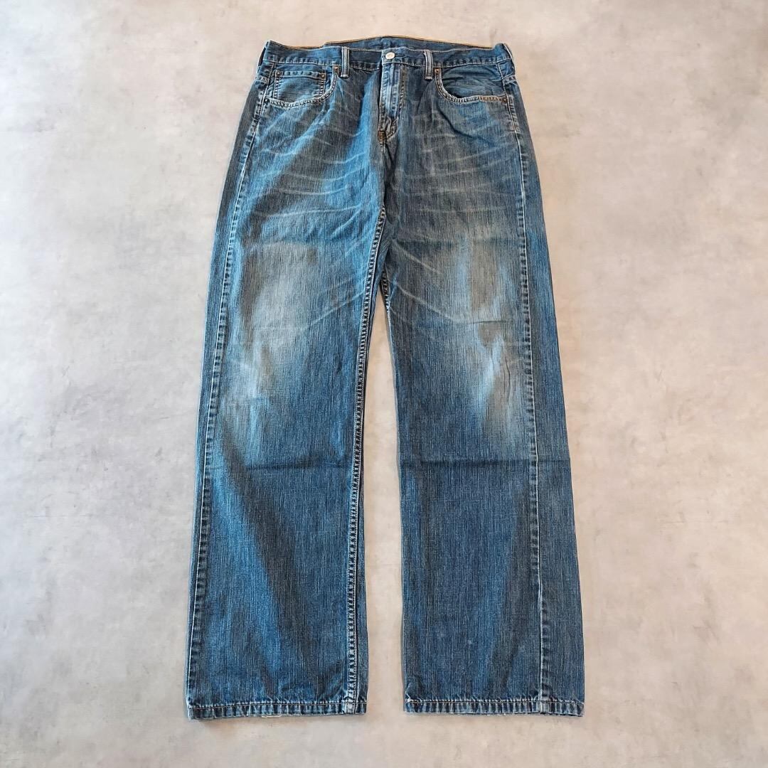 リーバイス569 Levis W34 ブルーデニム 青 ボトム 古着 16821
