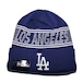 ニューエラ ニット帽 ビーニーキャップ 帽子 メンズ レディース NEW ERA MLB ロサンゼルス ドジャース ワンサイズ AP60490056