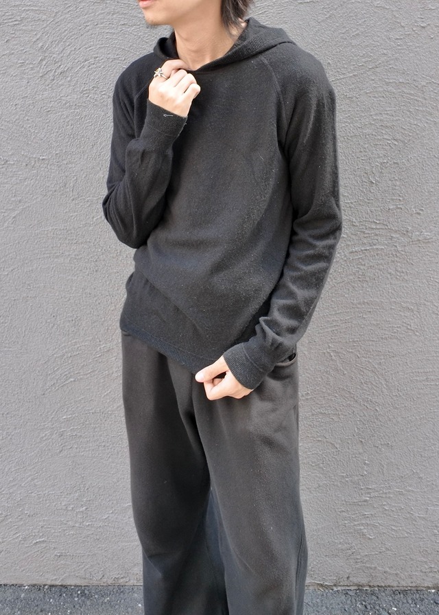【CABANE de ZUCCA】grey basic knit