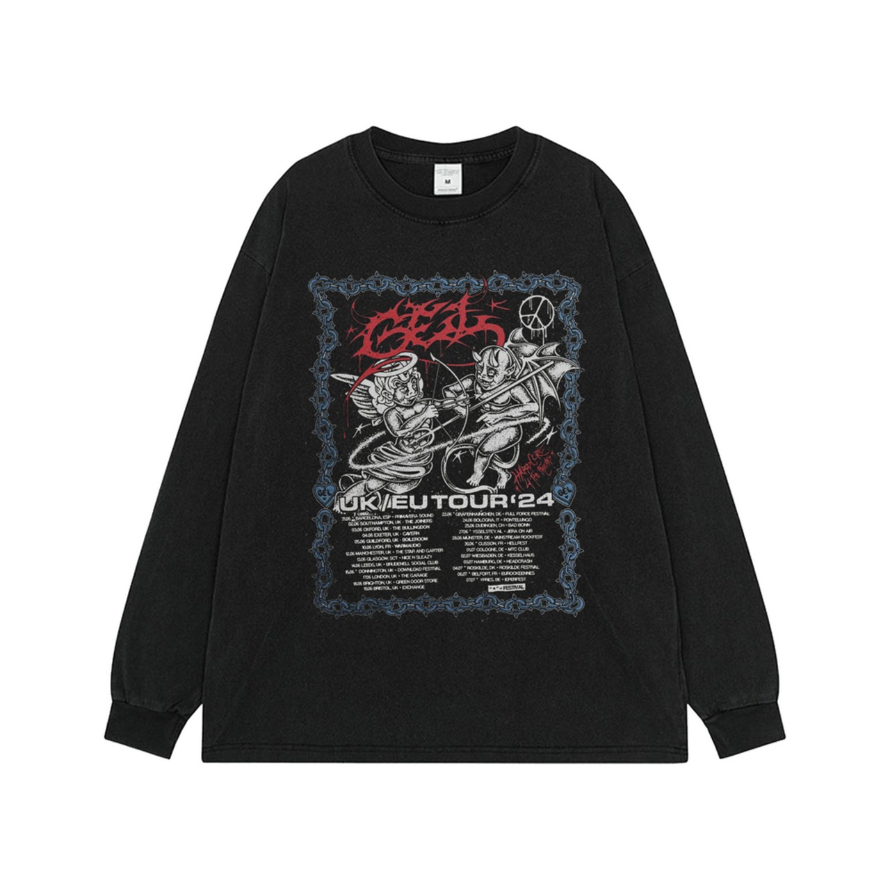 VINTAGE ストリート エンジェル vs デビル Tシャツ T2060