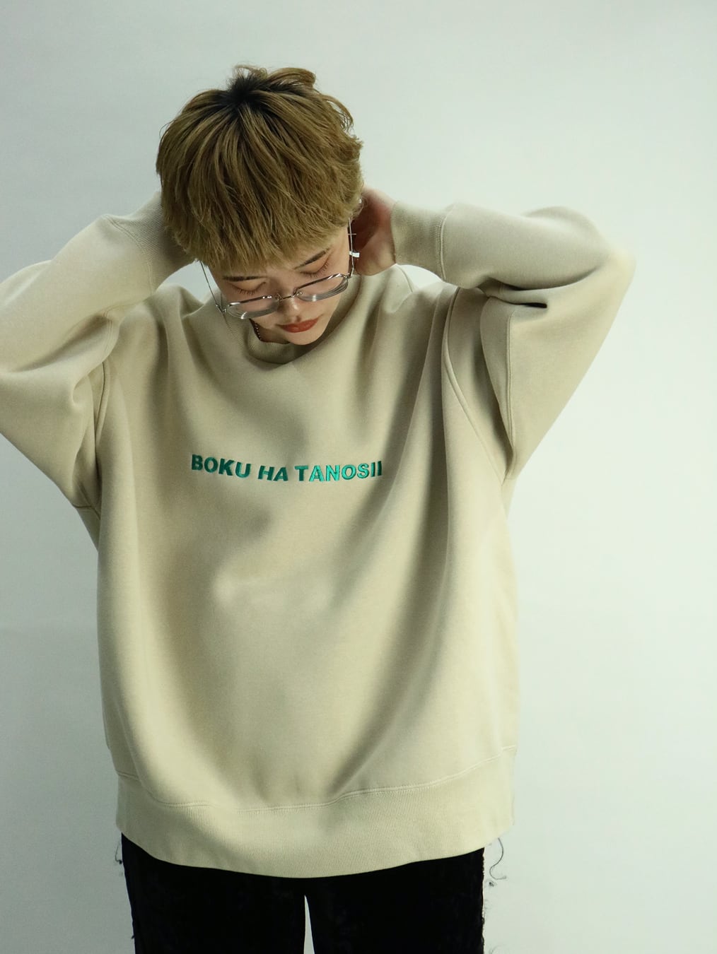 BOKU HA TANOSII ／ ボクタノスウェット（裏起毛） 