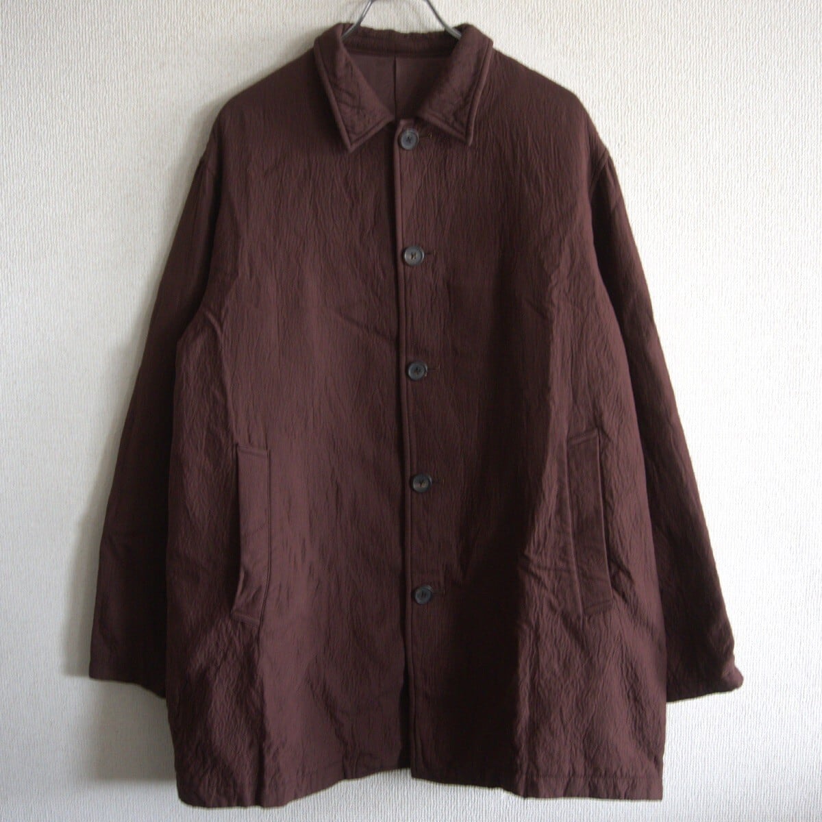 【美品】Y's for men【ステンカラーコート】L YOHJI YAMAMOTO ヨウジヤマモト ワイズフォーメン 26060700 美品】Y's for men【ステンカラーコート】L YOHJI YAMAMOTO ヨウジ
