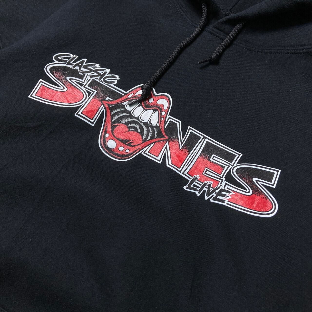 CLASSIC STONES LIVE バンド スウェットパーカー メンズXL 古着 The