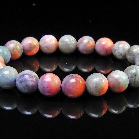 ハックマナイト ブレスレット 10mm 一点物 メール便可 111-49390