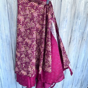 シルク巻きスカート1202