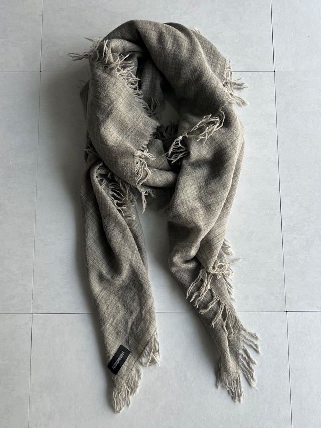 "ATTACHMENT" Fringe Scarf