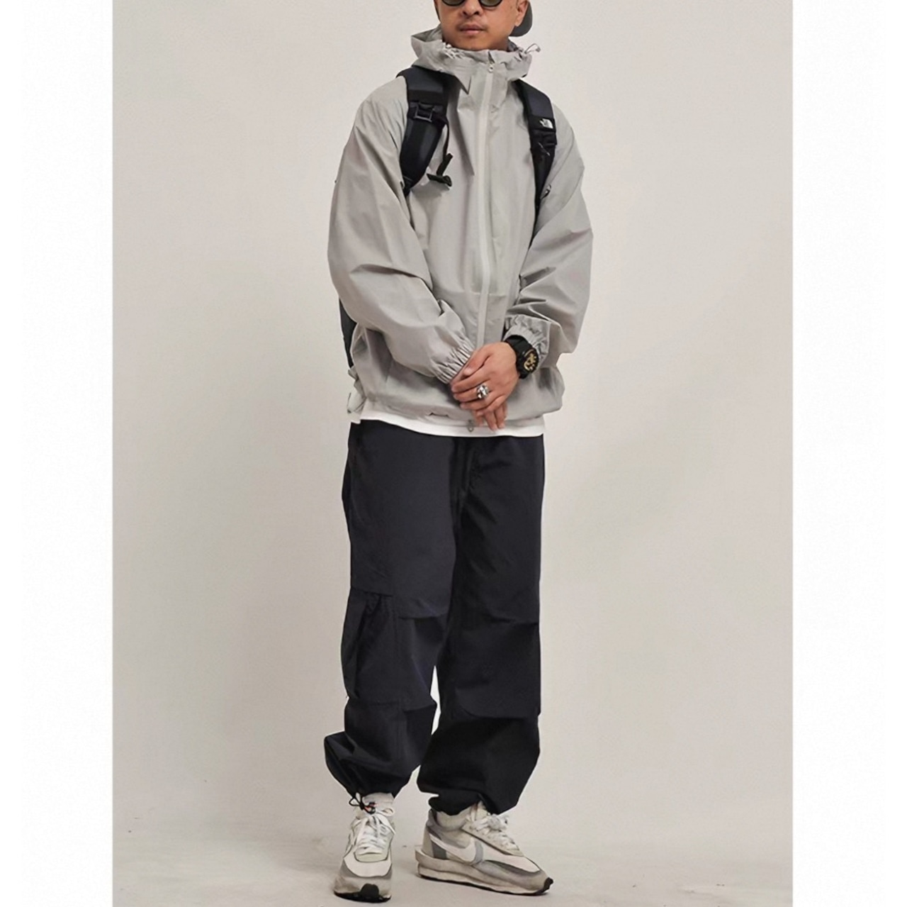 Utility prachute wide pants 1526 - 3