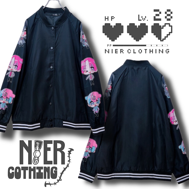 内ポケット付き高品質BLOUSON JACKET【擬人化CHARACTER】