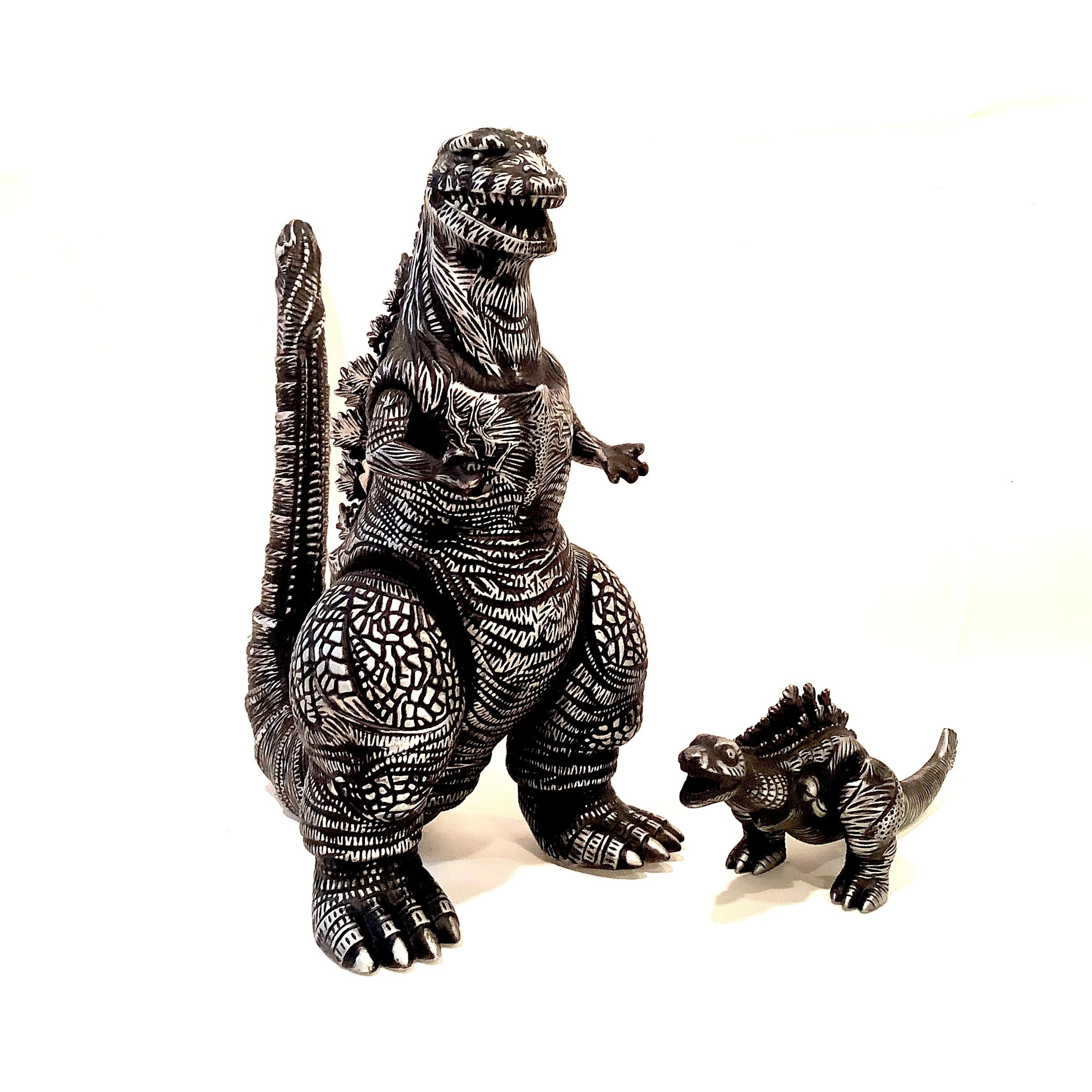 シンゴジラ マルサン マルサン/シンゴジラ 第四形態 オーロラ ブルー塗装/ソフビ