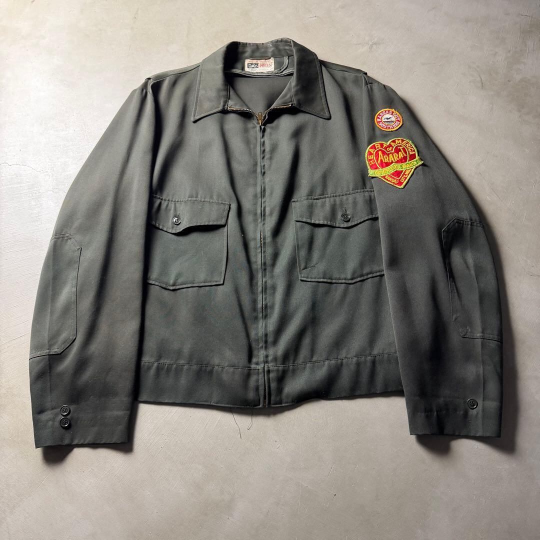 50-60s Whipcord Work Jacket 2nd type