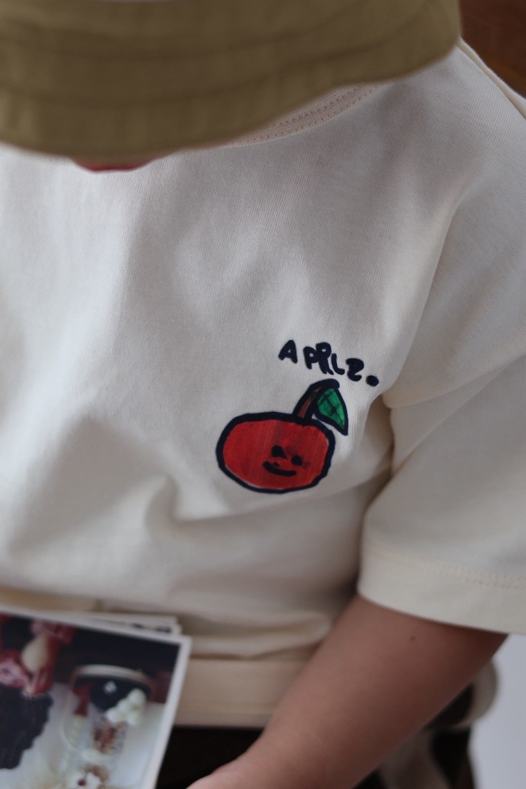 【予約】送料無料 Grown / ORGANIC FRUIT SALAD TEE - MILK