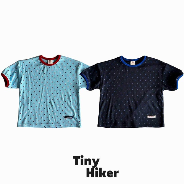 【取寄】tiny hiker｜je t'aime mini dot piping tee｜ジュテームミニドットパイピングT｜XS-XL｜kids｜26 summer