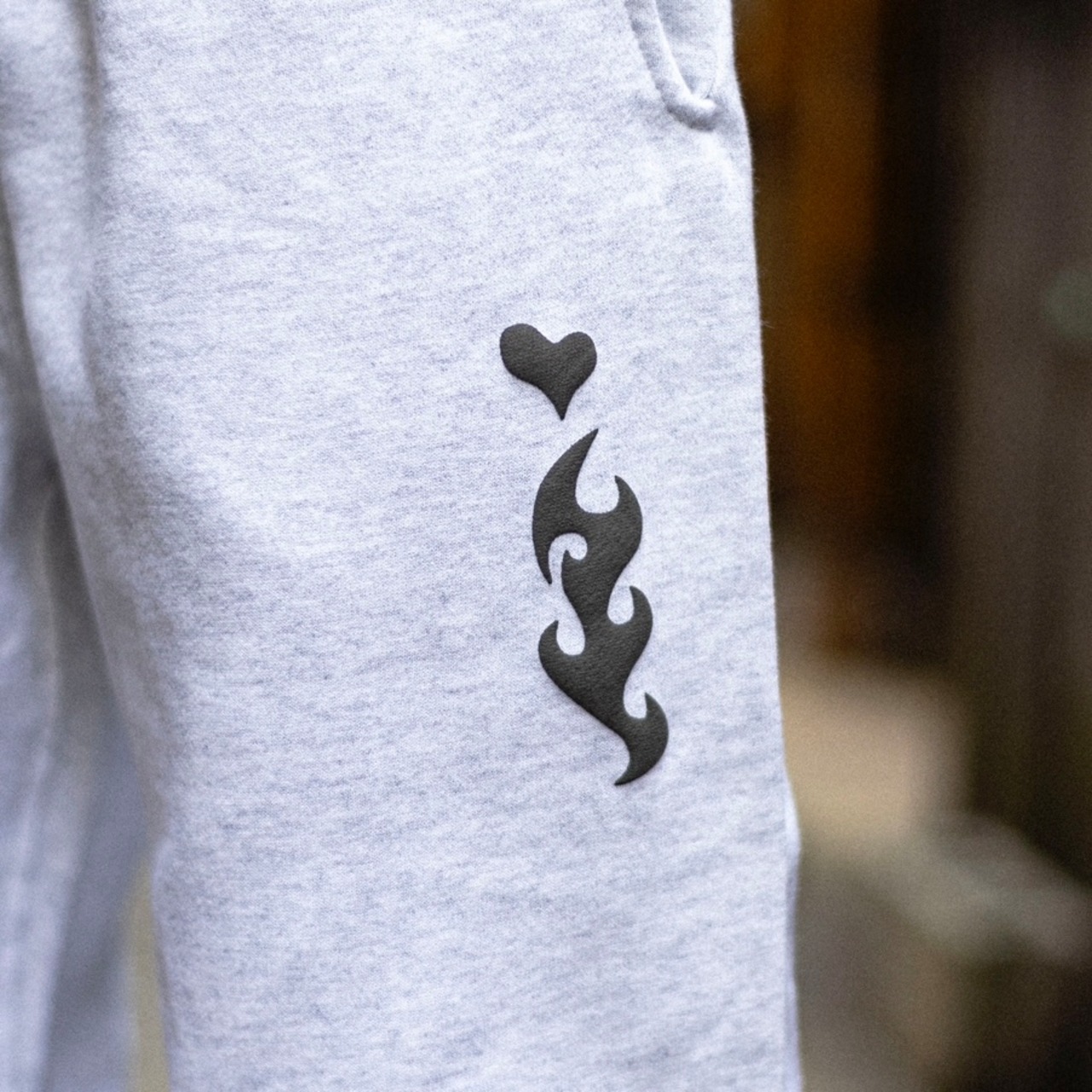FIRE HEART LOGO HEAVYWIGHT SWEAT PANTS