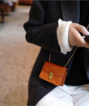 ミニミニレザーバッグ【e-70191】