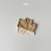 【即納品/送料無料/残り1点】ONU 26/SS Pige collar T-shirts アイボリー/Sサイズ|夏服|韓国子供服
