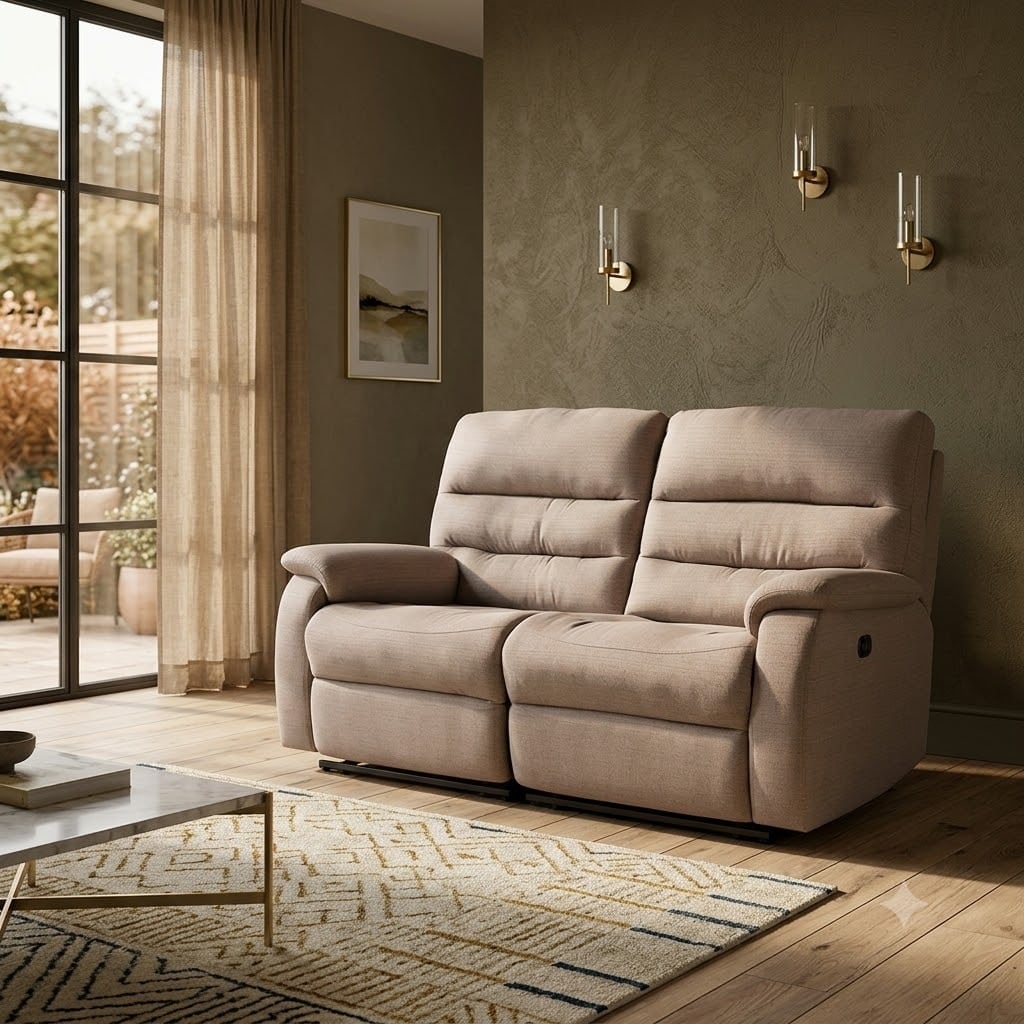 D 26352 NITORI ニトリ 電動リクライニングソファ 2人掛け 幅155cm