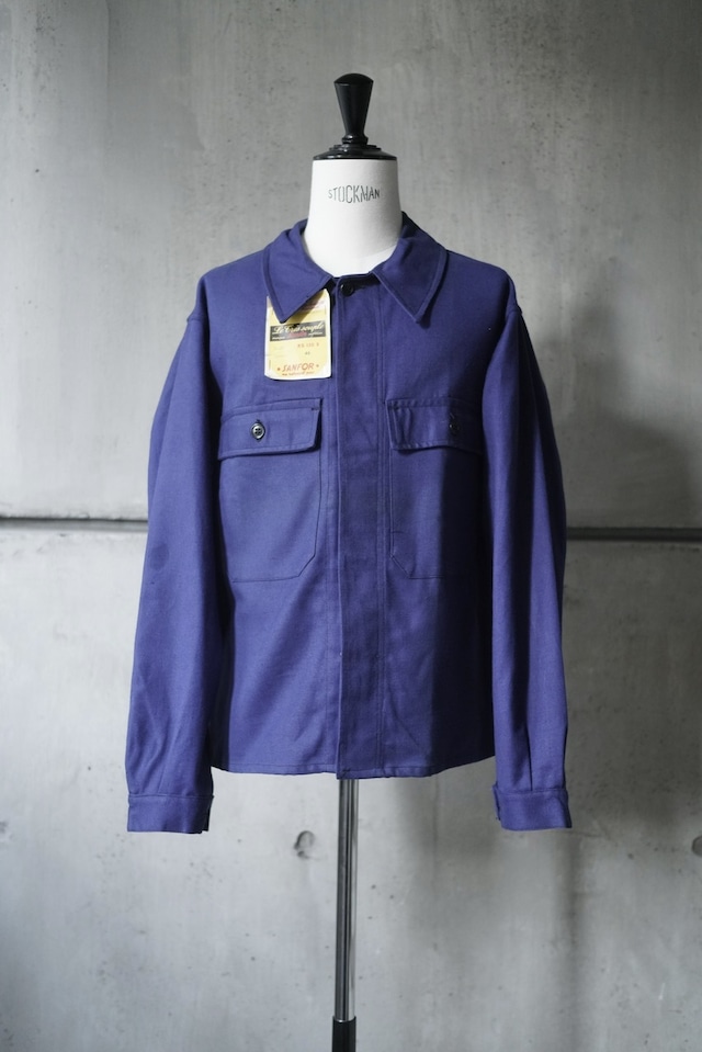 “DEAD STOCK” 50s Le Cres souple french work cotton twill jacket