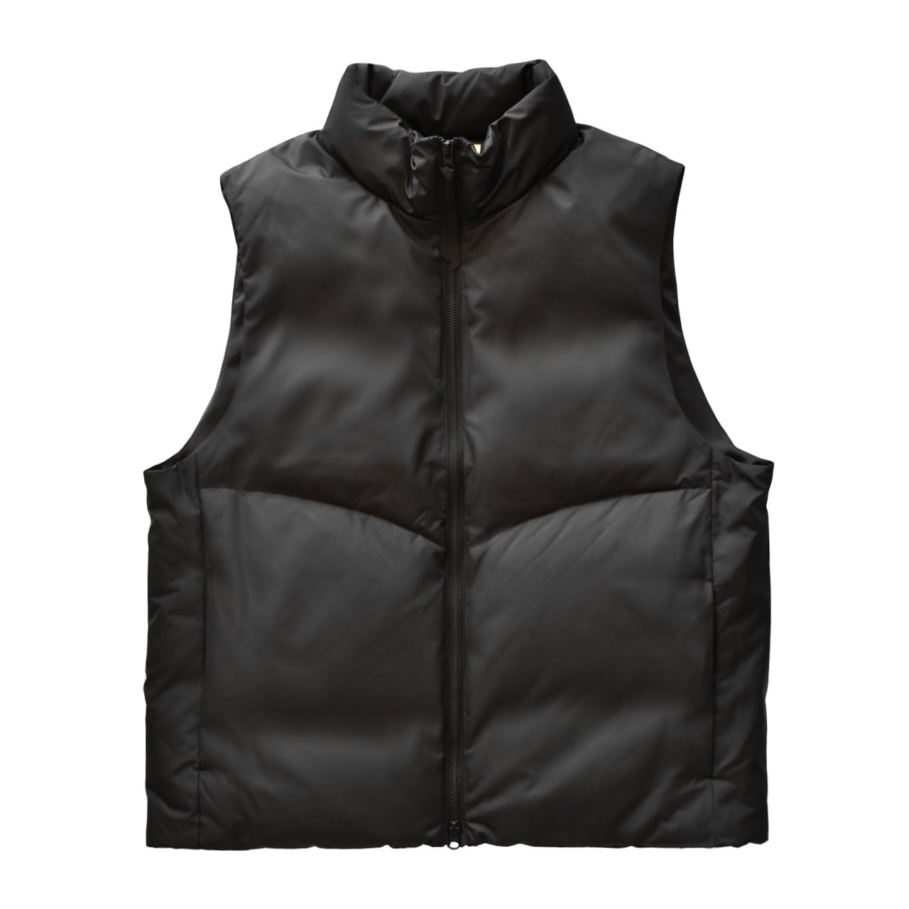LAMOND / STAND DOWN VEST - スタンド ダウンベスト - BLACK - LM-O