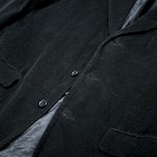 black corduroy tailored jacket