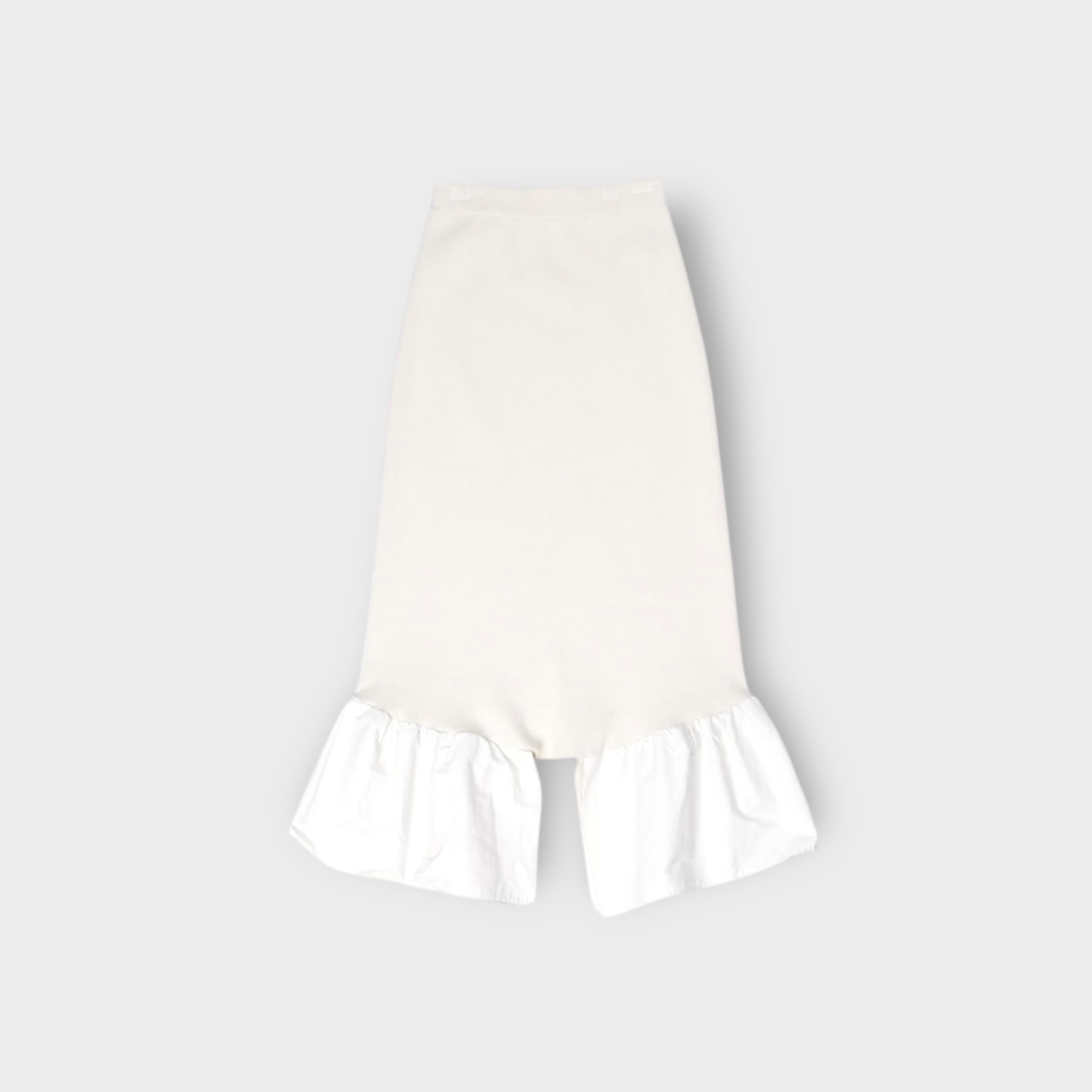 HeRIN.CYE【Knit Frill Skirt】