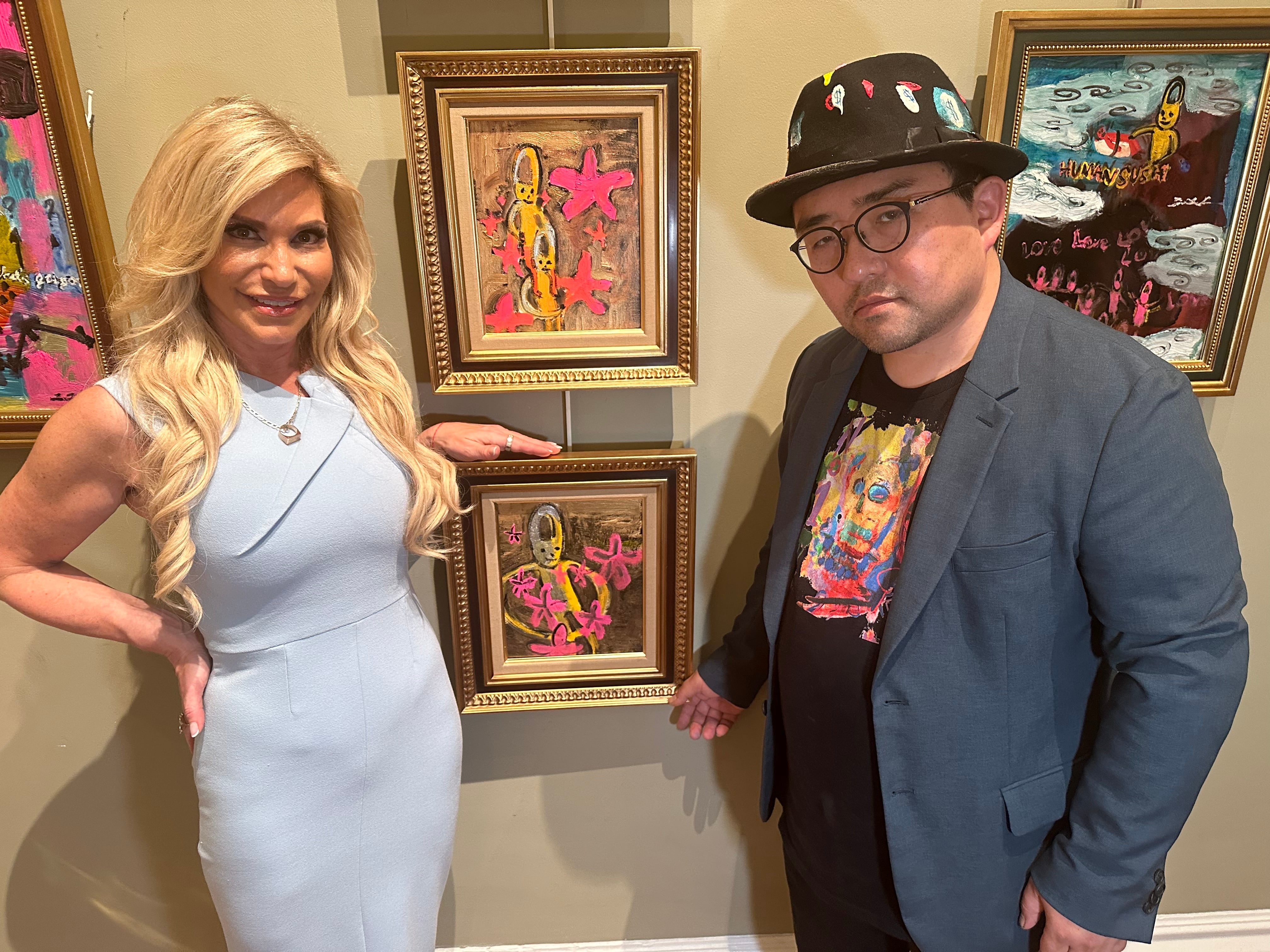 猫うさぎの見た夢田中拓馬2点セット非売品NY個展カタログつき