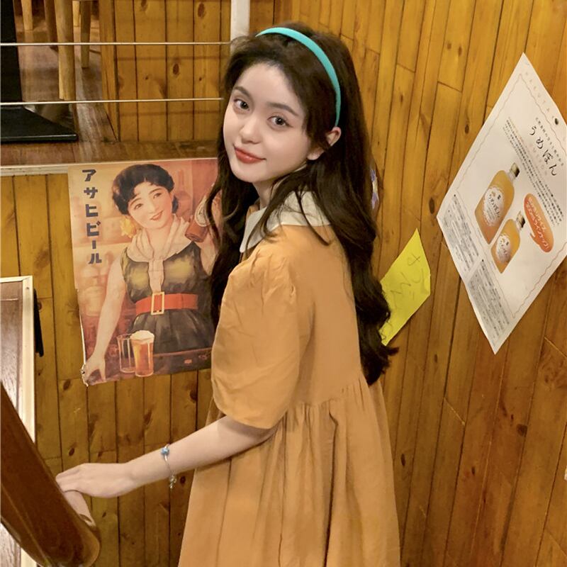 ドレス レディースカラールーズハイウェストウェストスリムスカート 1号婦人50827600004