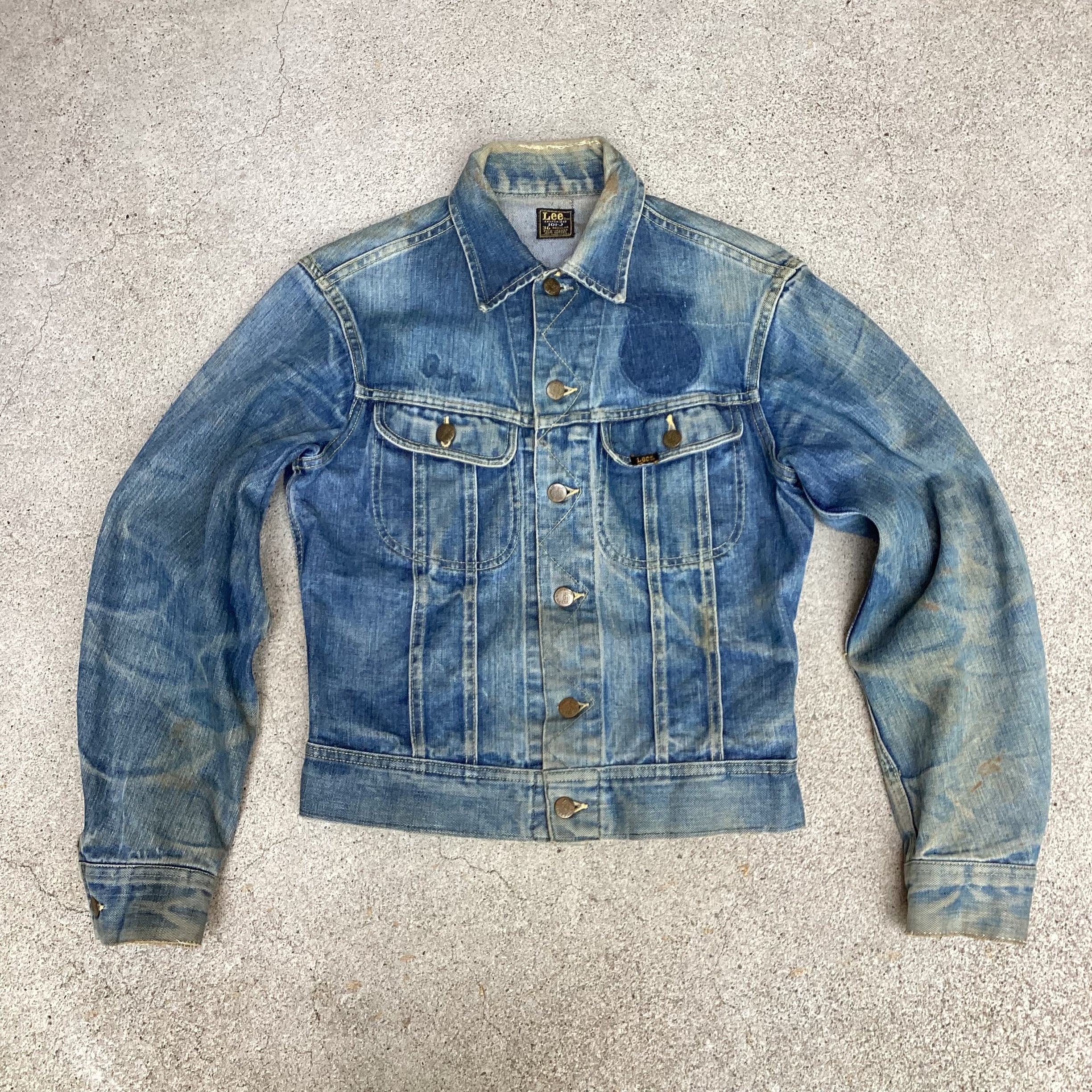 s Lee  J Denim Jacket SIZE  “Good Fade” “Good Aging” 年代