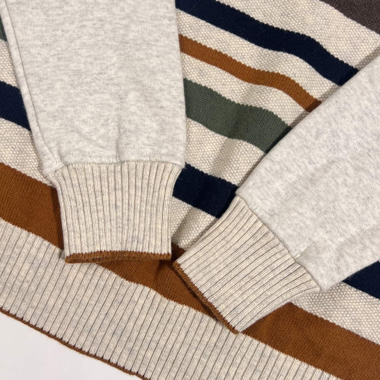 Crocodile クロコダイル ボーダー柄 スウェット トレーナー M/メンズ