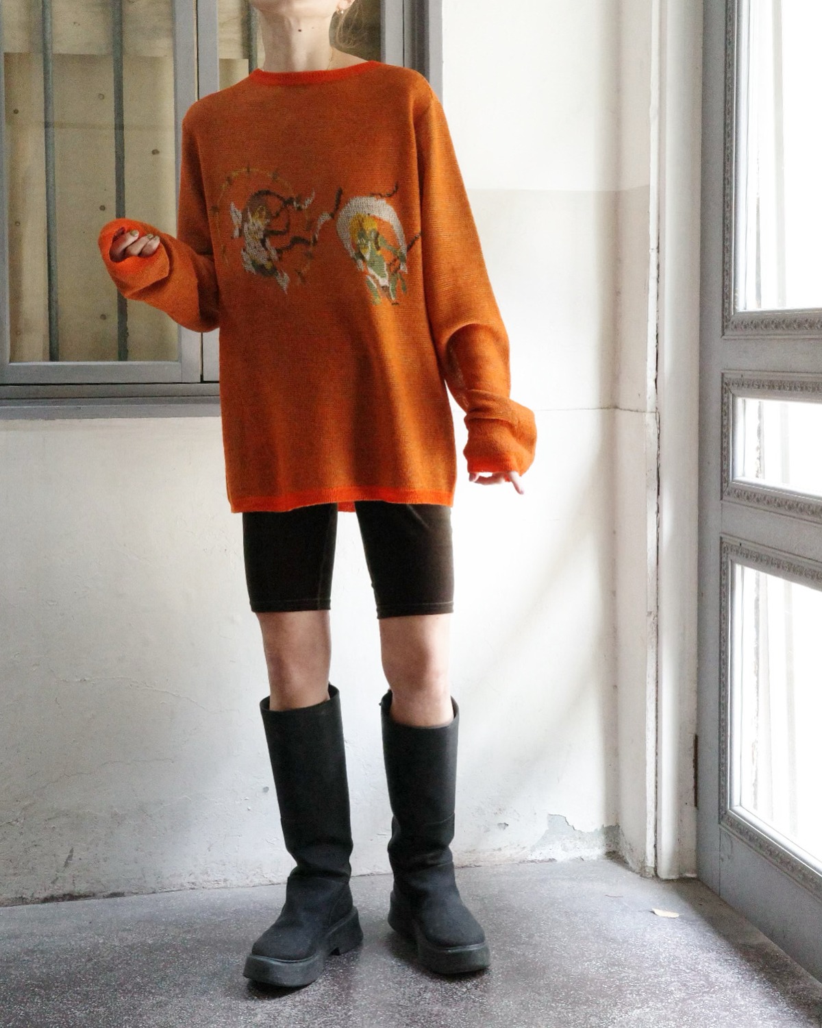 Kota Gushiken】See-through Fujin Raijin /ORANGE | TOLMA
