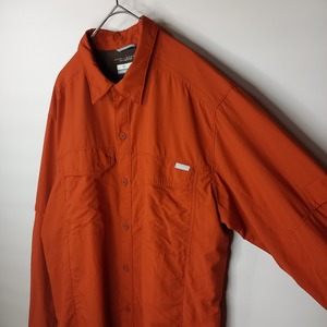 コロンビア　オムニシェイド　サンプロテクション　ワークシャツ　速乾　フィッシング