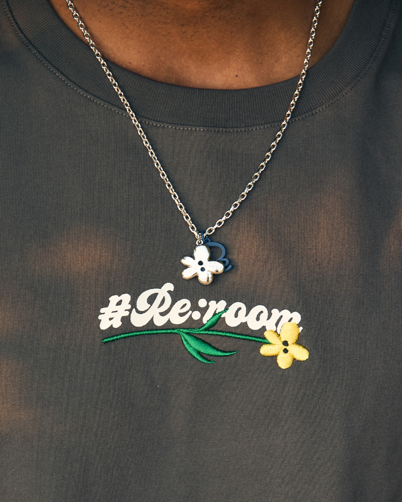 【#Re:room】Re: FLOWER ICON NECKLACE［REA245］