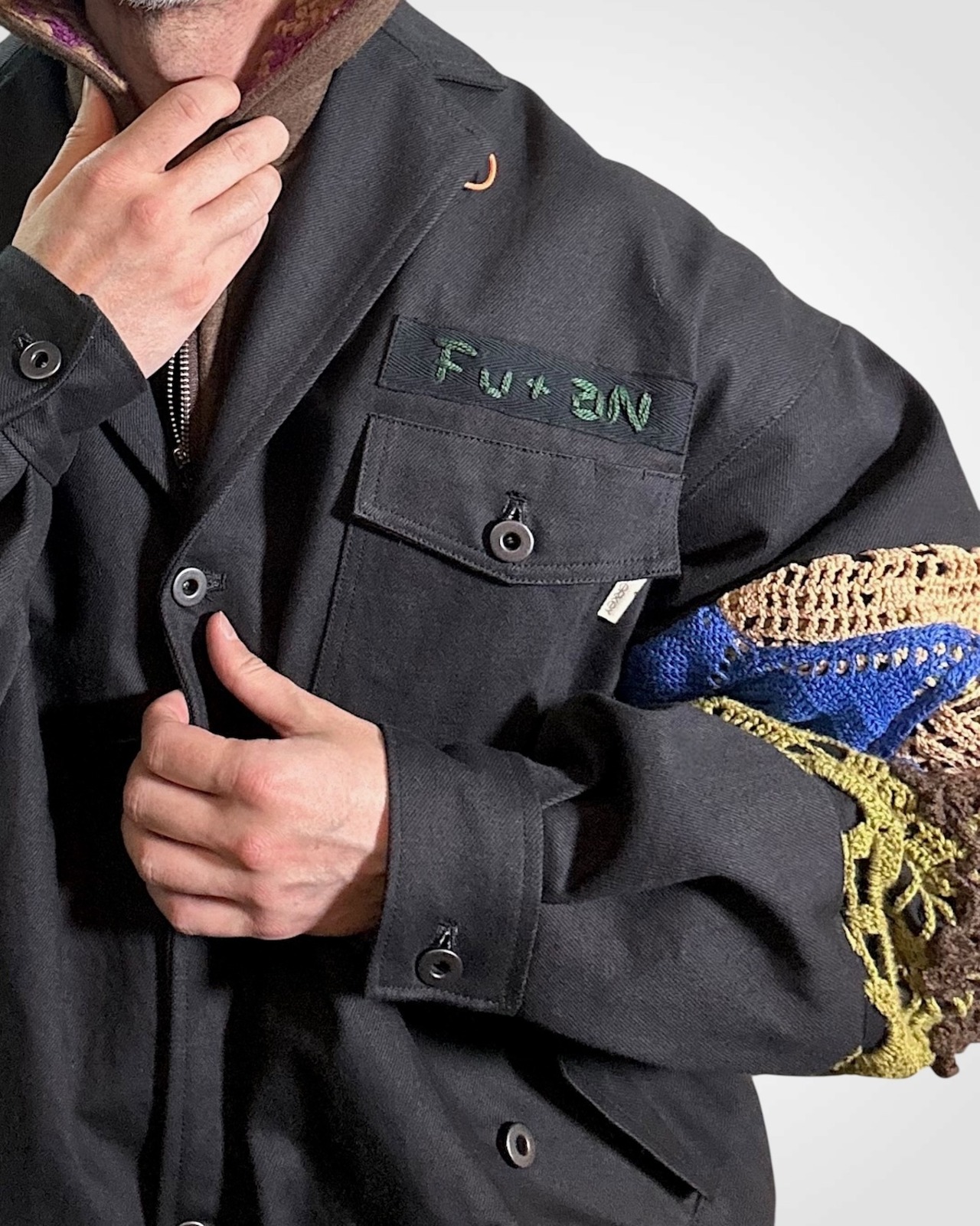 MK27A-O-08  BUD TAILOR-JK  #BLK  RELAX  TYPE３