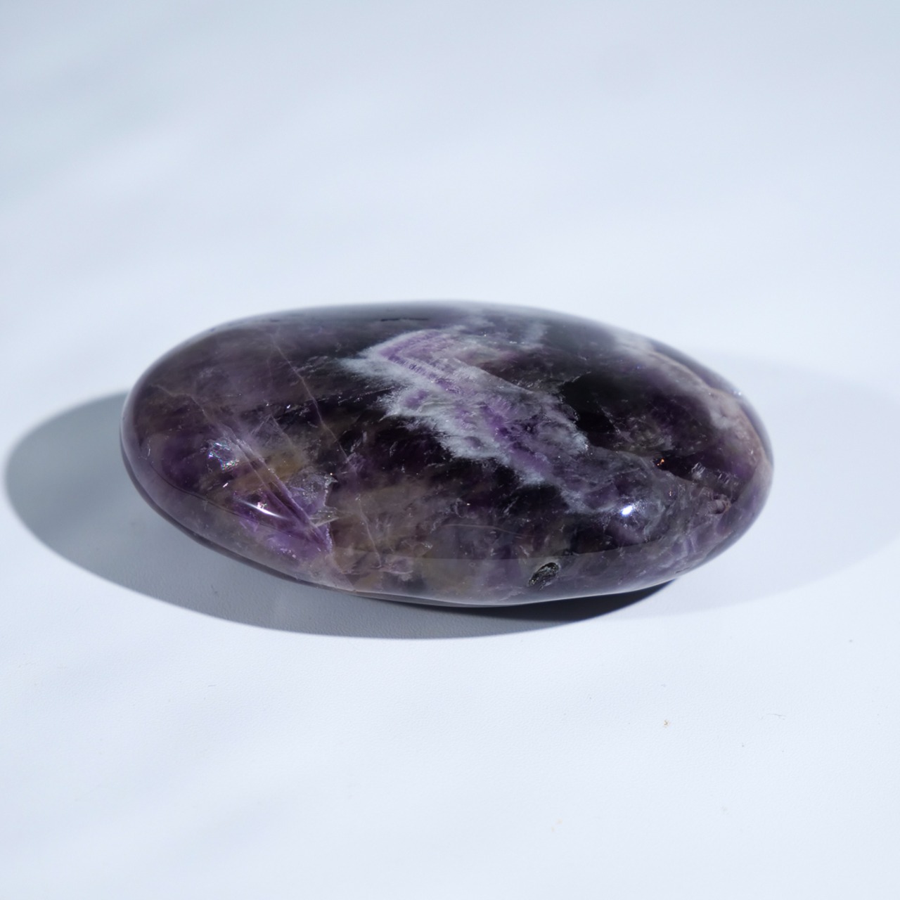 シェブロン アメシスト / パーム パームストーン 握り石【2】