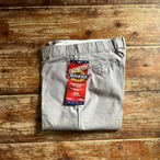 1990's DEADSTOCK Dickies Cotton Work Pants/31/Grey Poplin